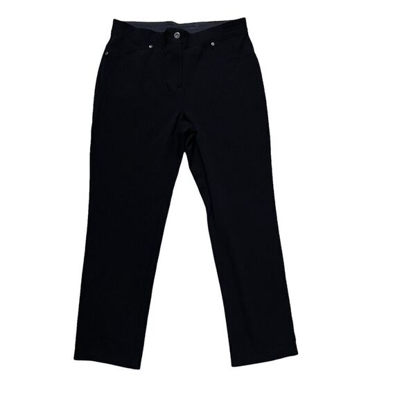 Chico’s ~ black pants ~ size 1 - Picture 1 of 8